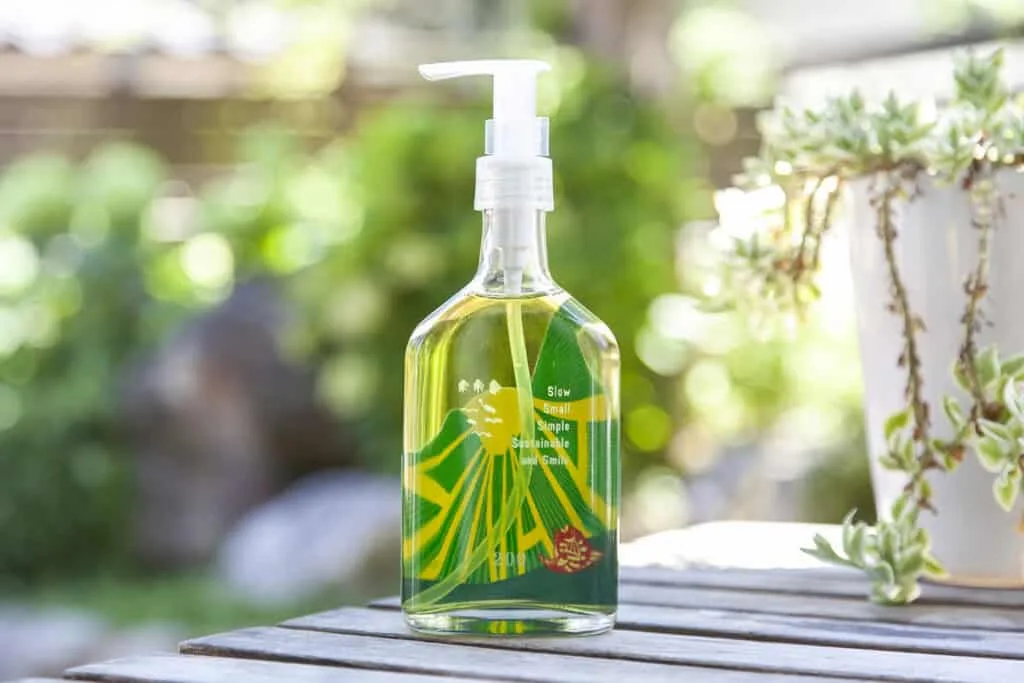 すすぎゼロ「伊都の国洗剤hinata」の自然でやさしいコンセプトを表現したイメージ