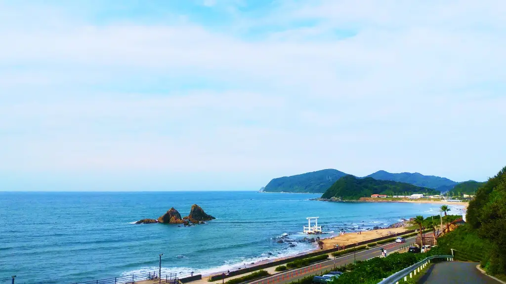 糸島二見ヶ浦の光景